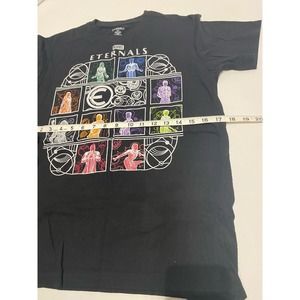 Marvel Eternals Black Mens T-shirt Size Medium